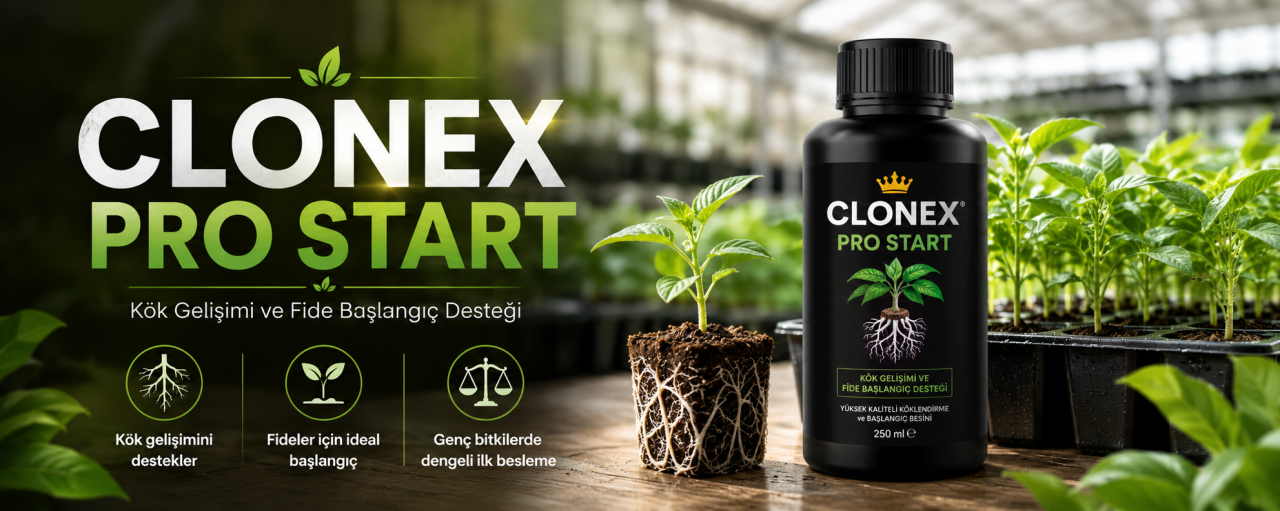 Clonex Pro Start Kök Gelişimi ve Fide Başlangıç Desteği
