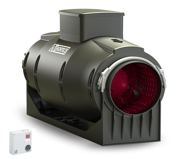 Vortice Lineo 200 Quiet Yuvarlak Kanal Tipi Sessiz Fan