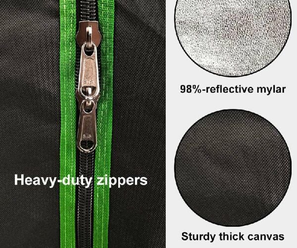 2in1 Bitki Yetiştirme Kabini 120x90x200