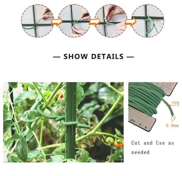 Yumuşak Bitki Destek Teli 10m