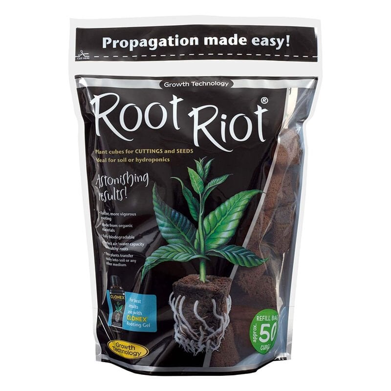 Root Riot Plant Starter Cubes Köklenme ve Fide Başlangıç Küpleri 50 Adet