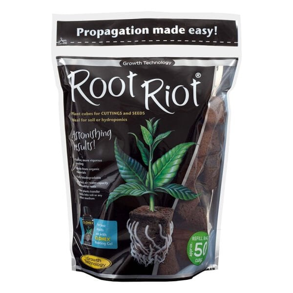 Root Riot Plant Starter Cubes Köklenme ve Fide Başlangıç Küpleri 50 Adet