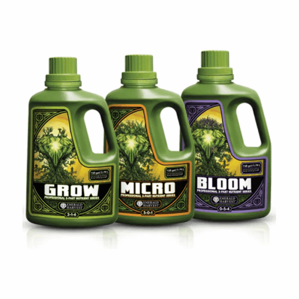 Emerald Harvest Grow Micro Bloom 9.46 Litre Set